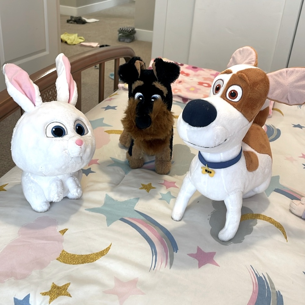 Secret Life of Pets Stuffed Animals
